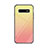 Carcasa Bumper Funda Silicona Espejo Gradiente Arco iris para Samsung Galaxy S10 5G Amarillo