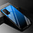 Carcasa Bumper Funda Silicona Espejo Gradiente Arco iris para Xiaomi Mi 10T 5G Azul