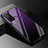 Carcasa Bumper Funda Silicona Espejo Gradiente Arco iris para Xiaomi Mi 10T Pro 5G Morado