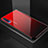 Carcasa Bumper Funda Silicona Espejo Gradiente Arco iris para Xiaomi Mi 9 Lite Rojo