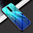 Carcasa Bumper Funda Silicona Espejo Gradiente Arco iris para Xiaomi Poco X2 Cian
