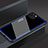 Carcasa Bumper Funda Silicona Espejo M01 para Apple iPhone 14 Azul