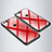 Carcasa Bumper Funda Silicona Espejo M01 para Huawei Honor View 20 Rojo