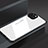 Carcasa Bumper Funda Silicona Espejo M02 para Apple iPhone 13 Blanco