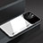 Carcasa Bumper Funda Silicona Espejo M03 para Apple iPhone 14 Pro Blanco