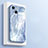 Carcasa Bumper Funda Silicona Espejo M05 para Apple iPhone 13 Mini Azul Cielo