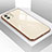 Carcasa Bumper Funda Silicona Espejo para Apple iPhone 11 Oro