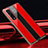 Carcasa Bumper Funda Silicona Espejo T01 para Oppo Find X2 Pro Rojo