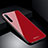 Carcasa Bumper Funda Silicona Espejo T01 para Oppo Reno3 Rojo