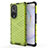 Carcasa Bumper Funda Silicona Transparente 360 Grados AM1 para Huawei Honor 50 Pro 5G Verde