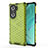 Carcasa Bumper Funda Silicona Transparente 360 Grados AM1 para Huawei Honor 60 5G Verde