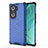 Carcasa Bumper Funda Silicona Transparente 360 Grados AM1 para Huawei Honor 60 Pro 5G Azul