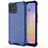 Carcasa Bumper Funda Silicona Transparente 360 Grados AM1 para Huawei Nova 8 SE 4G Azul