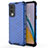 Carcasa Bumper Funda Silicona Transparente 360 Grados AM1 para OnePlus Nord 2 5G Azul