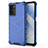 Carcasa Bumper Funda Silicona Transparente 360 Grados AM1 para Oppo A55 5G Azul