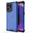 Carcasa Bumper Funda Silicona Transparente 360 Grados AM1 para Oppo Find X5 5G Azul