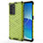 Carcasa Bumper Funda Silicona Transparente 360 Grados AM1 para Oppo Reno6 Pro 5G India Verde