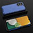 Carcasa Bumper Funda Silicona Transparente 360 Grados AM1 para Samsung Galaxy A13 4G Azul
