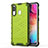 Carcasa Bumper Funda Silicona Transparente 360 Grados AM1 para Samsung Galaxy A20 Verde