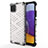 Carcasa Bumper Funda Silicona Transparente 360 Grados AM1 para Samsung Galaxy A22 5G Blanco