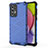 Carcasa Bumper Funda Silicona Transparente 360 Grados AM1 para Samsung Galaxy A33 5G Azul