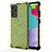 Carcasa Bumper Funda Silicona Transparente 360 Grados AM1 para Samsung Galaxy A52 4G Verde