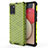 Carcasa Bumper Funda Silicona Transparente 360 Grados AM1 para Samsung Galaxy F02S SM-E025F Verde