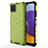 Carcasa Bumper Funda Silicona Transparente 360 Grados AM1 para Samsung Galaxy F42 5G Verde