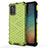 Carcasa Bumper Funda Silicona Transparente 360 Grados AM1 para Samsung Galaxy F52 5G Verde