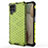 Carcasa Bumper Funda Silicona Transparente 360 Grados AM1 para Samsung Galaxy M12 Verde