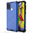 Carcasa Bumper Funda Silicona Transparente 360 Grados AM1 para Samsung Galaxy M31 Azul