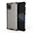 Carcasa Bumper Funda Silicona Transparente 360 Grados AM1 para Samsung Galaxy Note 10 Lite Negro