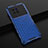 Carcasa Bumper Funda Silicona Transparente 360 Grados AM1 para Vivo X80 5G Azul