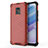 Carcasa Bumper Funda Silicona Transparente 360 Grados AM1 para Xiaomi Redmi 10X 5G Rojo