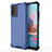 Carcasa Bumper Funda Silicona Transparente 360 Grados AM1 para Xiaomi Redmi Note 10 4G Azul