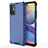 Carcasa Bumper Funda Silicona Transparente 360 Grados AM1 para Xiaomi Redmi Note 10 5G Azul