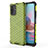 Carcasa Bumper Funda Silicona Transparente 360 Grados AM1 para Xiaomi Redmi Note 10S 4G Verde