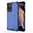 Carcasa Bumper Funda Silicona Transparente 360 Grados AM1 para Xiaomi Redmi Note 11 Pro+ Plus 5G Azul