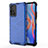 Carcasa Bumper Funda Silicona Transparente 360 Grados AM1 para Xiaomi Redmi Note 11S 5G Azul