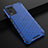 Carcasa Bumper Funda Silicona Transparente 360 Grados AM2 para Oppo A54 4G Azul