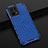 Carcasa Bumper Funda Silicona Transparente 360 Grados AM2 para Oppo F21 Pro 4G Azul