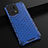 Carcasa Bumper Funda Silicona Transparente 360 Grados AM2 para Oppo Find X5 Pro 5G Azul