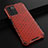 Carcasa Bumper Funda Silicona Transparente 360 Grados AM2 para Realme 9 SE 5G Rojo