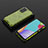 Carcasa Bumper Funda Silicona Transparente 360 Grados AM2 para Samsung Galaxy A52 4G Verde