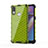 Carcasa Bumper Funda Silicona Transparente 360 Grados AM2 para Samsung Galaxy M01s Verde