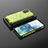 Carcasa Bumper Funda Silicona Transparente 360 Grados AM2 para Samsung Galaxy S20 Plus Verde