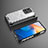 Carcasa Bumper Funda Silicona Transparente 360 Grados AM2 para Vivo V25 5G Blanco