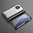 Carcasa Bumper Funda Silicona Transparente 360 Grados AM2 para Vivo X90 Pro 5G Blanco