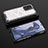Carcasa Bumper Funda Silicona Transparente 360 Grados AM2 para Xiaomi Mi 11T 5G Blanco