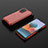 Carcasa Bumper Funda Silicona Transparente 360 Grados AM2 para Xiaomi Redmi Note 10 Pro 4G Rojo